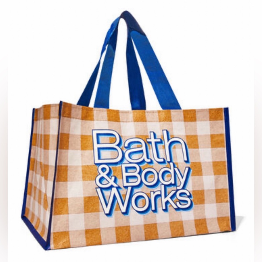 NWT!! (5) Bath & Body Works Candle Shopper Reusable Shopping Bag